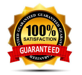 100% satisfaction guaranteed
